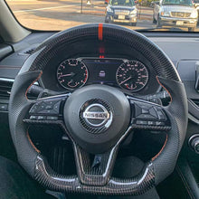 Load image into Gallery viewer, TTD Craft Nissan 2019-2021 Rogue Carbon Fiber Steering Wheel
