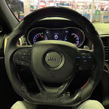 Cargar imagen en el visor de la galería, Volante de fibra de carbono TTD Craft para Jeep Cherokee/Grand Cherokee 2016-2021