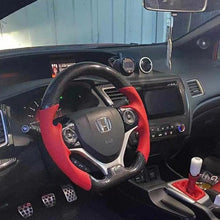 Load image into Gallery viewer, TTD Craft 9th gen Honda 2012-2015 Civic Type R FK2 SI Carbon Fiber Steering Wheel