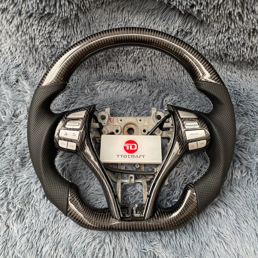 TTD Craft Nissan 2014-2018 Rogue Carbon Fiber Steering Wheel