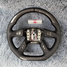 Load image into Gallery viewer, Carbon Fiber Steering Wheel for 2003-2007 GMC Savana 1500 2500 3500 | TTD Craft