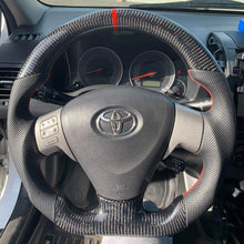 Load image into Gallery viewer, Premium Carbon Fiber Steering Wheel Upgrade for 2007-2010 Corolla | TTD Craft