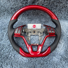 Load image into Gallery viewer, Carbon Fiber Steering Wheel For Honda 2007 2008 2009 2010 2011 CRV | TTD Craft