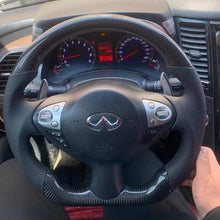 Cargar imagen en el visor de la galería, Volante de fibra de carbono TTD Craft Nissan 2009-2020 370Z