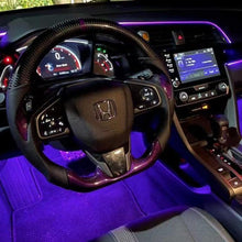 Charger l'image dans la galerie, Carbon Fiber Steering Wheel For 2016-2021 Honda Civic | TTD Craft