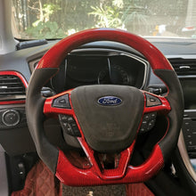 Charger l'image dans la galerie, TTD Craft Ford 2013-2020 Fusion / Mondeo / Edge Carbon Fiber Steering Wheel