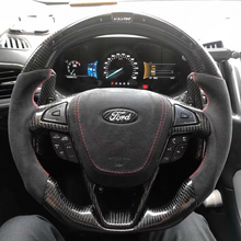 Load image into Gallery viewer, TTD Craft Ford 2013-2020 Fusion/Mondeo/Edge Carbon Fiber Steering Wheel
