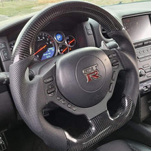 Lade das Bild in den Galerie-Viewer, TTD Craft Nissan 2009-2016 GTR R35 Carbon Fiber Steering wheel