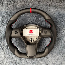 Cargar imagen en el visor de la galería, TTD Craft Tesla Model 3 Y Volante de Fibra de Carbono
