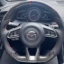 Load image into Gallery viewer, TTD Craft Mazda 2017-2020 CX3 CX6 Carbon Fiber Steering Wheel