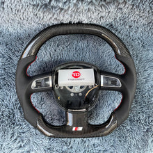 Lade das Bild in den Galerie-Viewer, TTD Craft Audi A3 A4 A5 A6 A8 Q7 S4 S5 RS4 RS5 Carbon Fiber Steering Wheel