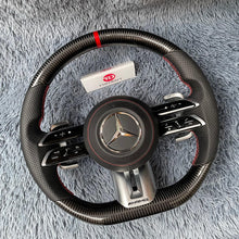 Загрузить изображение в средство просмотра галереи, TTD Craft Benz E/S Class /C GLA GLC GLE GLS CLA CLS CLE Carbon Fiber Steering Wheel