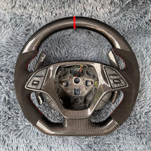Cargar imagen en el visor de la galería, Volante de fibra de carbono TTD Craft Corvette C7 2014-2019