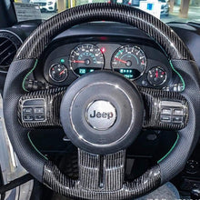 Charger l'image dans la galerie, TTD Craft Jeep 2011-2013 Grand Cherokee Carbon Fiber Steering Wheel