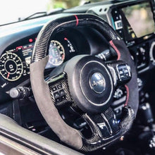 Charger l'image dans la galerie, TTD Craft Jeep 2011-2013 Grand Cherokee Carbon Fiber Steering Wheel