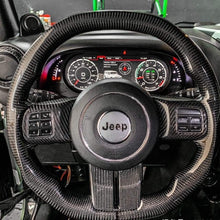 Carregar imagem no visualizador da galeria, Volante de fibra de carbono TTD Craft 2011-2013 Grand Cherokee