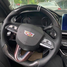 Lade das Bild in den Galerie-Viewer, TTD Craft Cadillac 2020-2025 CT4 CT4-V Blackwing / CT5 CT5-V Blackwing / 2019-2025 XT4 Carbon Fiber Steering Wheel