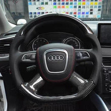 Carregar imagem no visualizador da galeria, Volante de fibra de carbono TTD Craft Audi A3 A4 A6 A7 A8 Q5 Q7 S4 S6