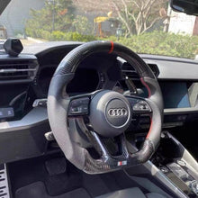 Load image into Gallery viewer, TTD Craft Audi 2017-2020 8V B9 A3 S3 RS3 A4 S4 A5 S5 RS5 Carbon Fiber Steering Wheel