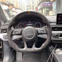 Load image into Gallery viewer, TTD Craft Audi B9 A3 A4  A5 S3 S4 S5 RS3  RS4  RS5 Sport  Carbon Fiber Steering Wheel
