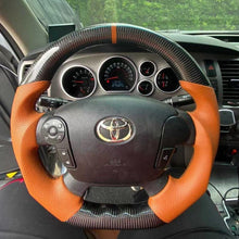 Load image into Gallery viewer, TTD Craft Toyota 2007-2013 Tundra Sequoia Carbon Steering wheel