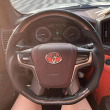 Lade das Bild in den Galerie-Viewer, TTD Craft Toyota 2018-2022 Prado 2016-2021 LandCruiser Carbon Fiber Steering Wheel