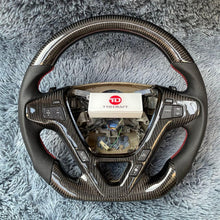 Load image into Gallery viewer, TTD Craft MDX 2007-2013 Carbon Fiber Steering Wheel