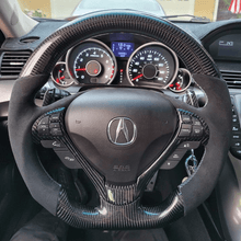 Load image into Gallery viewer, TTD Craft Acura 2009-2014 TL/2010-2014 ZDX Carbon Fiber Steering Wheel