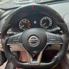 Load image into Gallery viewer, TTD Craft Nissan 2019-2024 Altima Versa Sentra Carbon Fiber Steering Wheel
