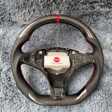 Cargar imagen en el visor de la galería, Volante de fibra de carbono TTD Craft Tesla Model S/X