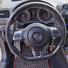 Загрузить изображение в средство просмотра галереи, TTD Craft VW 2011-2014 MK6 GTI /R Jetta Carbon Fiber Steering Wheel