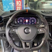 Загрузить изображение в средство просмотра галереи, TTD Craft VW 2017 -2019 Golf Alltrack Wagon Carbon Fiber Steering Wheel