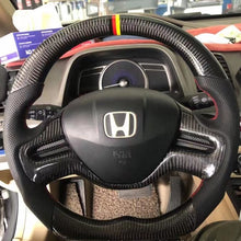 Load image into Gallery viewer, TTD Craft  8th gen Civic  2006-2011 EX-L   Leather Deisgn Steering wheel
