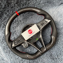 Cargar imagen en el visor de la galería, Volante de fibra de carbono TTD Craft Alfa Romeo Giulia Stelvio 2017-2021