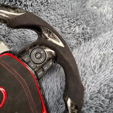Lade das Bild in den Galerie-Viewer, TTD Craft Toyota 2018- 2024 Camry SE XSE TRD V6 Venza Carbon Fiber Steering Wheel