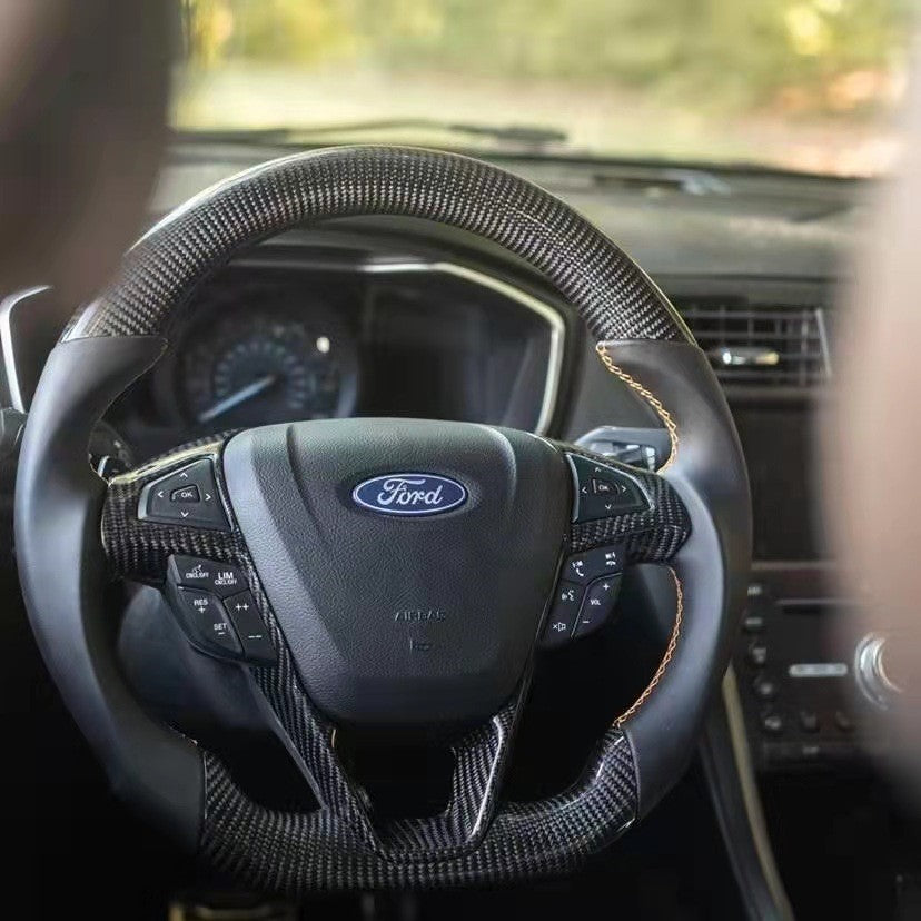 TTD Craft Ford 2013-2020 Fusion/Mondeo/Edge Carbon Fiber Steering Wheel