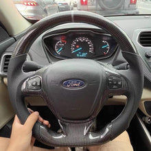 Загрузить изображение в средство просмотра галереи, TTD Craft Ford 2013-2017 Fiesta Carbon Fiber Steering Wheel