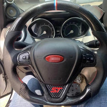 Загрузить изображение в средство просмотра галереи, TTD Craft Ford 2013-2017 Fiesta Carbon Fiber Steering Wheel