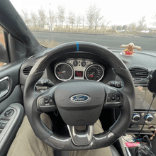 Carregar imagem no visualizador da galeria, TTD Craft Ford 2018-2024 Fiesta /Foucs mk4 /BroncoSport /Escape/ Volante de fibra de carbono E-Transit