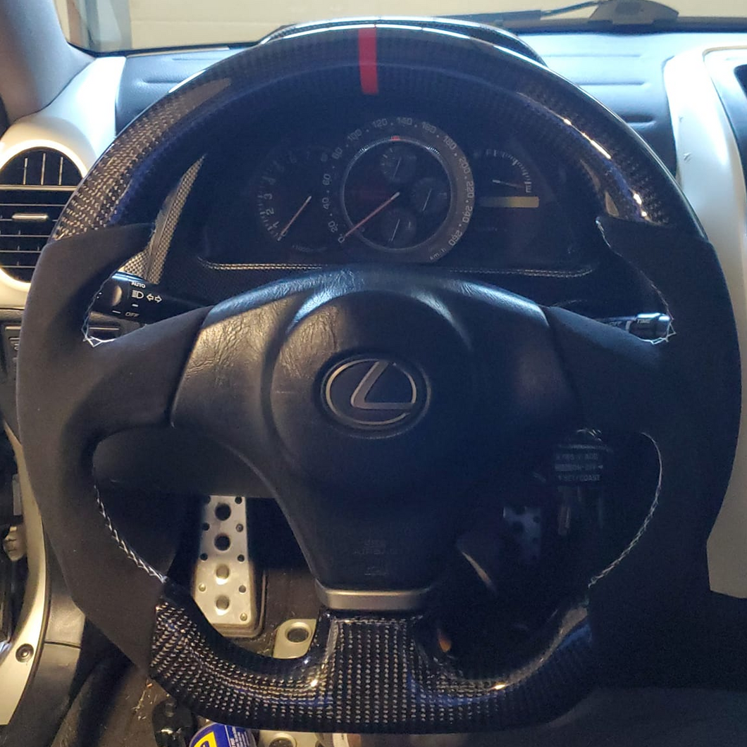 TTD Craft Lexus 2001-2005 IS300  Carbon Fiber Steering Wheel
