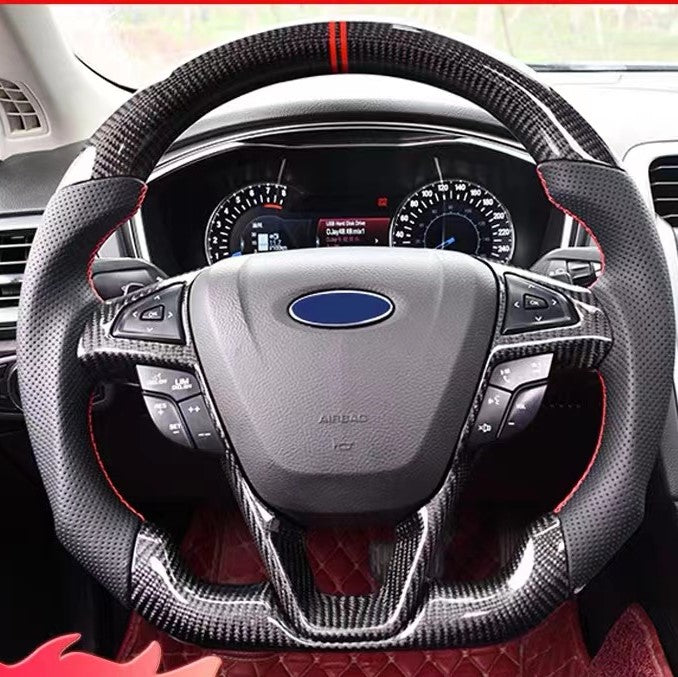 TTD Craft Ford 2013-2020 Fusion/Mondeo/Edge Carbon Fiber Steering Wheel