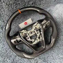 Charger l'image dans la galerie, TTD Craft Ford 2013-2019 Taurus / 2011-2014 Edge / 2011-2015 Explorer / 2011-2020 Flex Carbon Fiber Steering Wheel