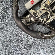 Charger l'image dans la galerie, TTD Craft Ford 2013-2019 Taurus / 2011-2014 Edge / 2011-2015 Explorer / 2011-2020 Flex Carbon Fiber Steering Wheel