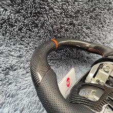 Charger l'image dans la galerie, TTD Craft Ford 2013-2019 Taurus / 2011-2014 Edge / 2011-2015 Explorer / 2011-2020 Flex Carbon Fiber Steering Wheel