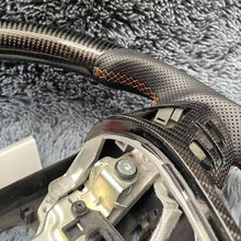 Charger l'image dans la galerie, TTD Craft Ford 2013-2019 Taurus / 2011-2014 Edge / 2011-2015 Explorer / 2011-2020 Flex Carbon Fiber Steering Wheel