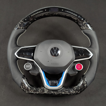 Load image into Gallery viewer, TTD Craft VW Taos 2022-2024  Carbon Fiber Steering Wheel
