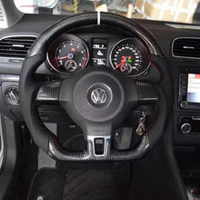 Load image into Gallery viewer, TTD Craft VW 2011-2017 Tiguan Carbon Fiber Steering Wheel