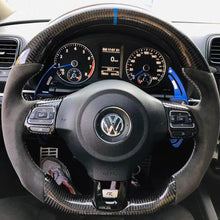 Загрузить изображение в средство просмотра галереи, TTD Craft VW 2011-2014 MK6 GTI /R Jetta Carbon Fiber Steering Wheel