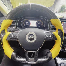 Load image into Gallery viewer, TTD Craft 2015-2019 e-Golf Hatchback Carbon Fiber Steering Wheel
