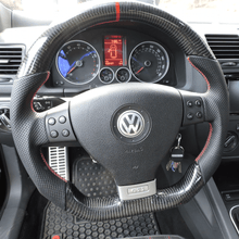 Charger l'image dans la galerie, TTD Craft VW 2005-2009 MK5 Carbon Fiber Steering Wheel